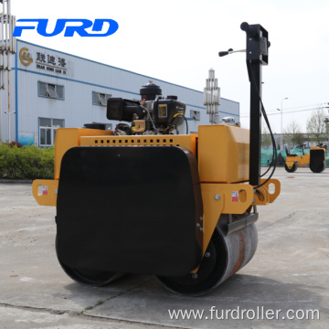 Road Construction Equipment Walk Behind Double Drum Road Roller (FYL-S600C)